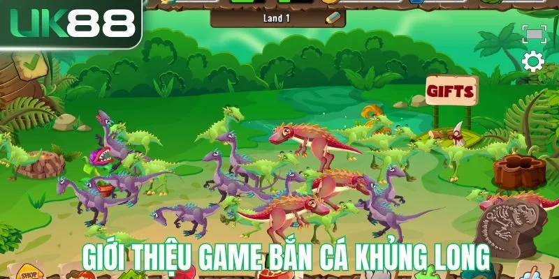 Giới thiệu game bắn cá khủng long tại UK88